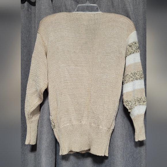 SIDE EFFECTS Handknitted 80s Sweater - Picture 2 of 5